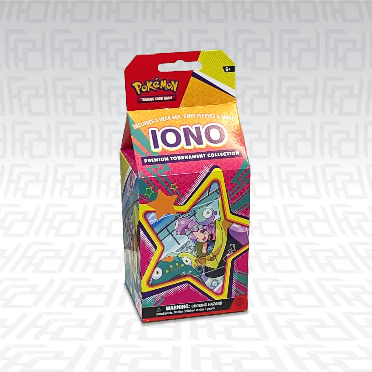 Pokémon TCG Iono Premium Tournament Collection Full Pocket Deck