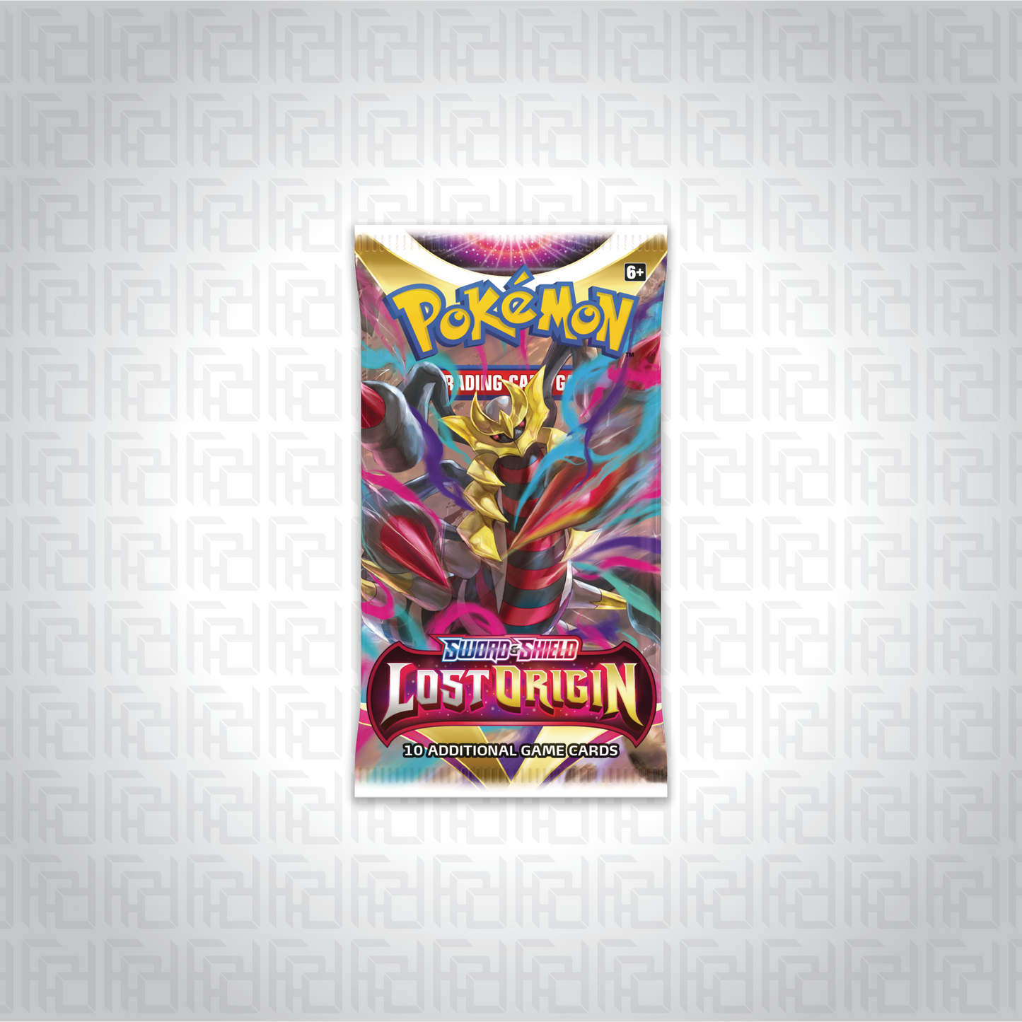Pokemon Trading Card Game booster pack of Sword & Shield—Lost Origin expansion.