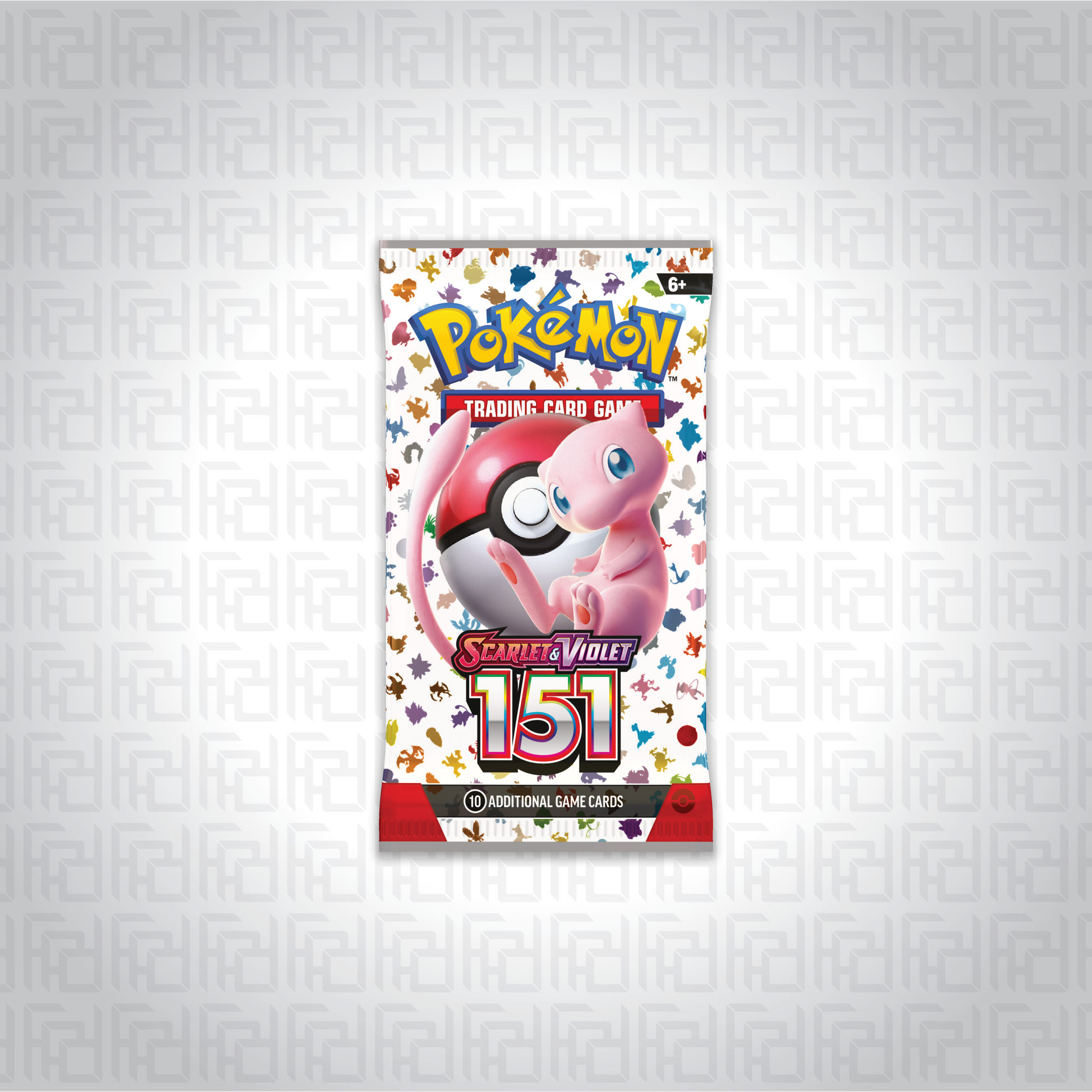 Pokemon Trading Card Game booster pack of Scarlet & Violet—151 expansion.