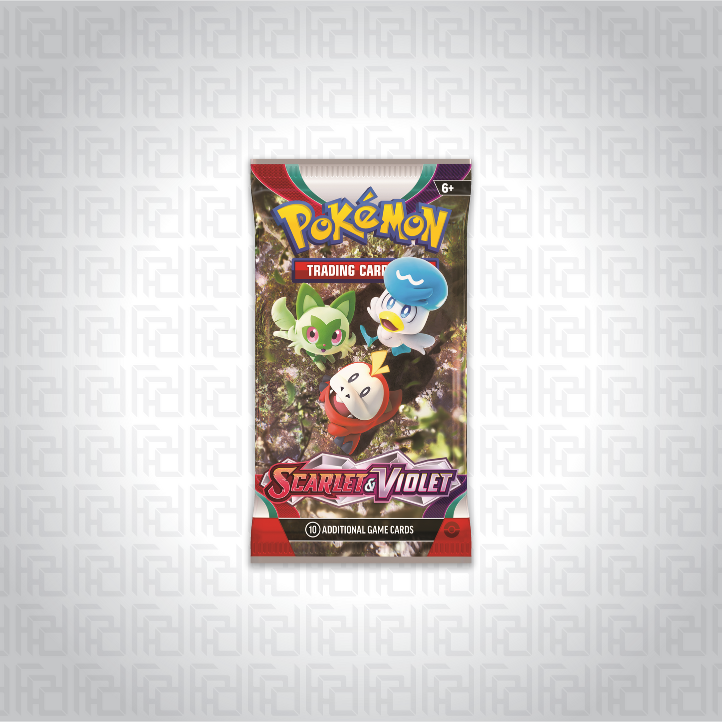 Pokemon Trading Card Game booster pack of Scarlet & Violet expansion.