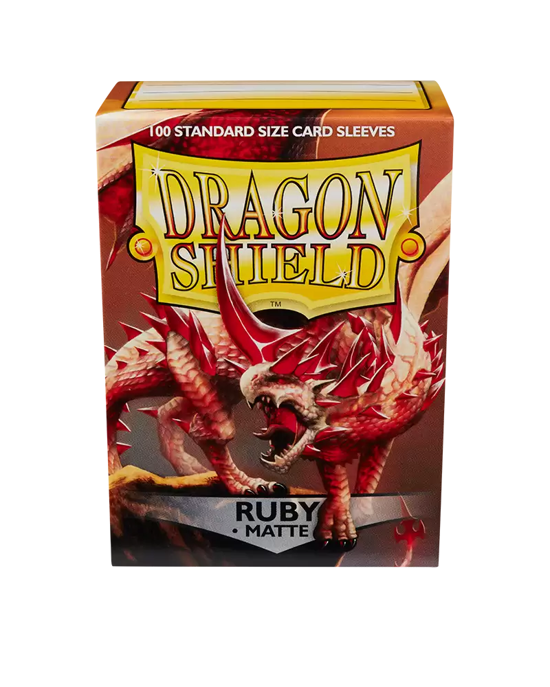 Arcane Tinmen Sleeves: Dragon Shield Matte Ruby (100)