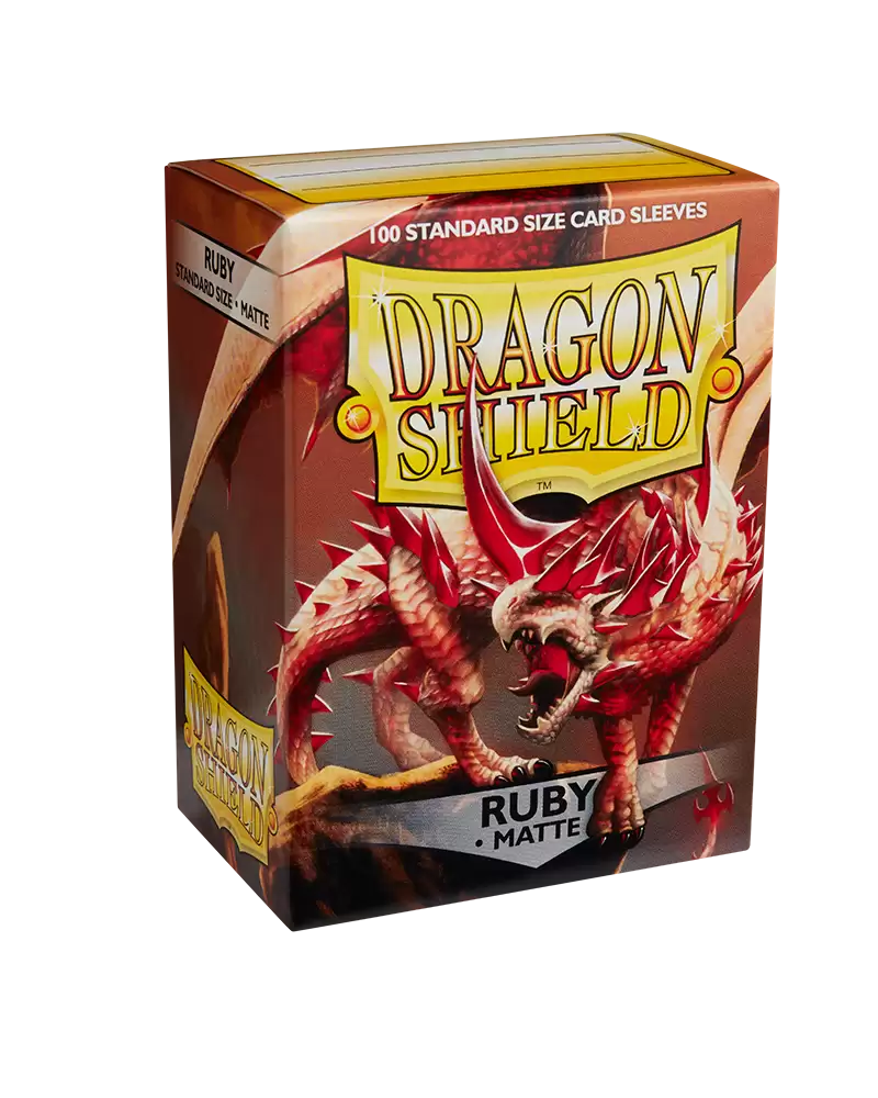 Arcane Tinmen Sleeves: Dragon Shield Matte Ruby (100)
