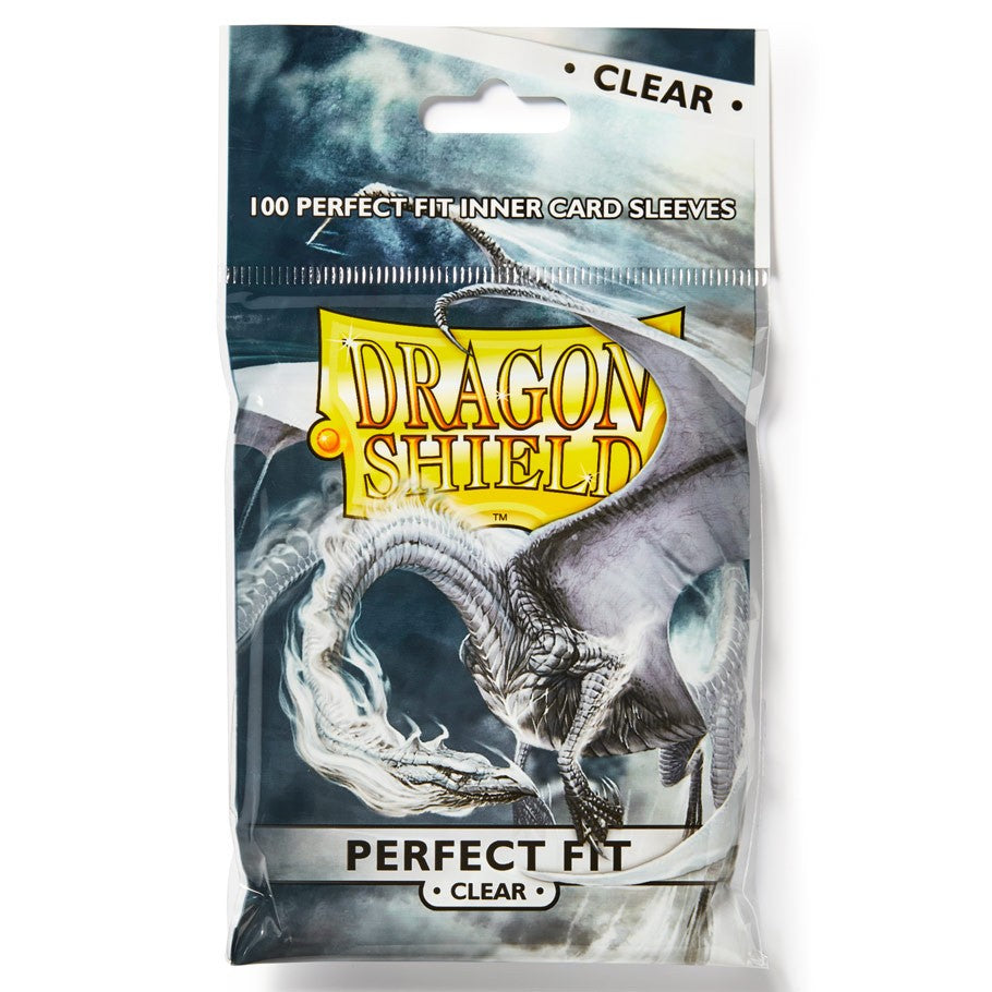 Arcane Tinmen Sleeves: Dragon Shield Perfect Fit Topload Sleeves - Clear (100)